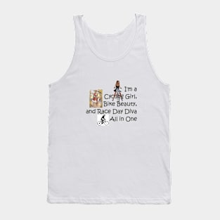 Cycling Race Day Diva Tank Top